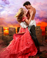 Без бренда «Страстная пара на стенах замка на закате» в Новокузнецке