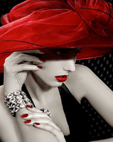 Без бренда «Девушка с красной шляпой» в Новокузнецке