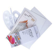 Без бренда «Набор подарочный «Две картинки»: краски акрил 12x12 мл, 2 холста 22x30 на мдф, 10 кистей, мастихин, палитра. Уценка (без упаковки)» в Новокузнецке в интернет-магазине  Без бренда «Набор подарочный «Две картинки»: краски акрил 12x12 мл, 2 холста 22x30 на мдф, 10 кистей, мастихин, палитра. Уценка (без упаковки)» в Новокузнецке