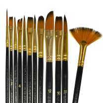 Без бренда «Кисти для рисования набор (12 шт)» в Новокузнецке