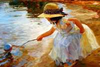 Без бренда «Девочка пытается спасти мяч» в Новокузнецке в интернет-магазине  Без бренда «Девочка пытается спасти мяч» в Новокузнецке