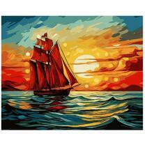 Алые паруса на закате