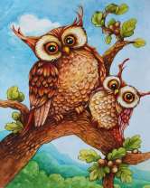 Без бренда «Совёнок с совой на ветке» в Новокузнецке