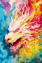 Без бренда «Разноцветный огненный дракон» в Новокузнецке в интернет-магазине  Без бренда «Разноцветный огненный дракон» в Новокузнецке