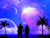 Без бренда «Влюбленная пара под ночным небом» в Новокузнецке