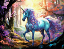 Без бренда «Единорог в фэнтезийном лесу» в Новокузнецке